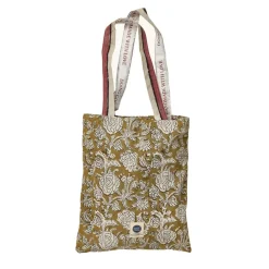 Plaid + Tote-bag Botanical