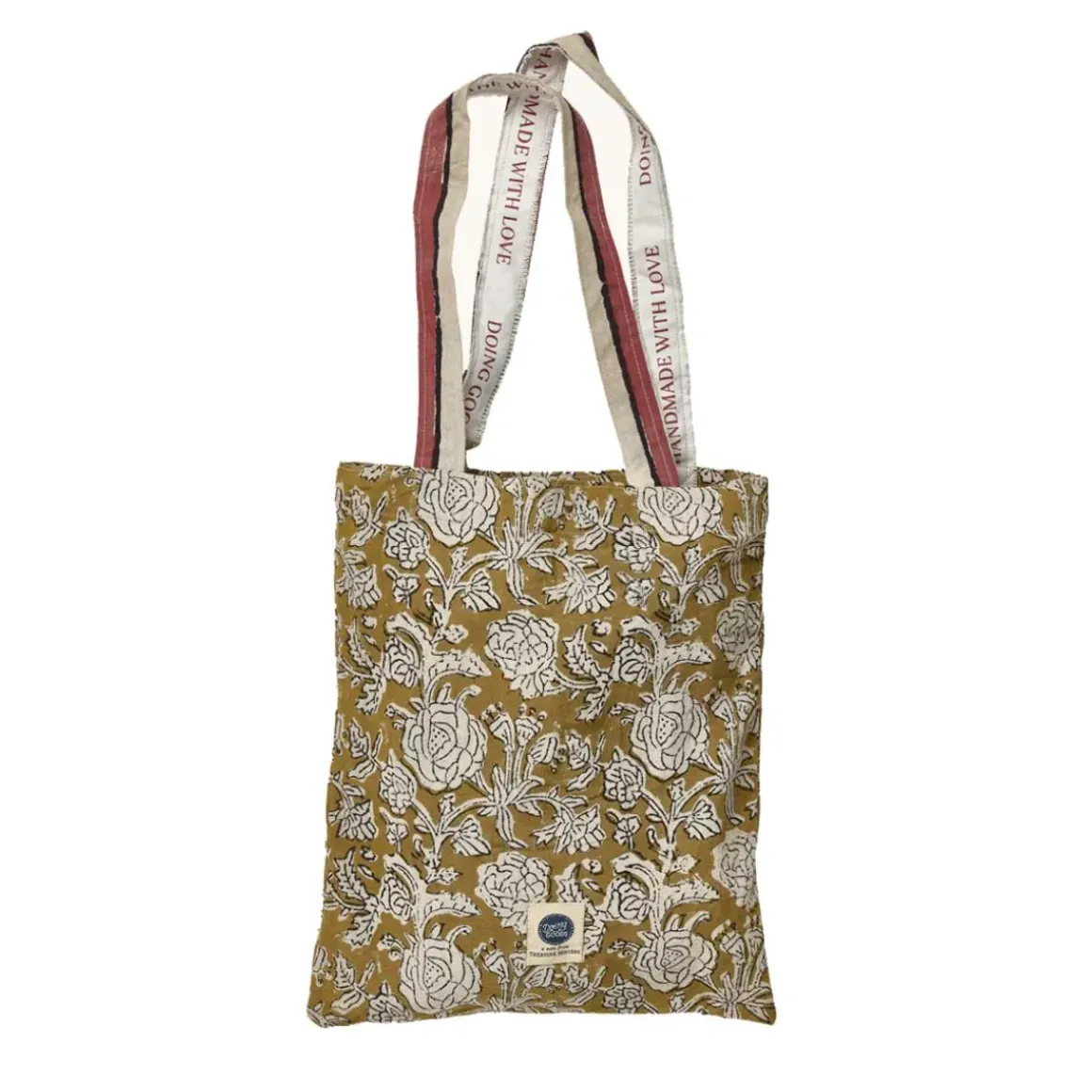 Plaid + Tote-bag Botanical