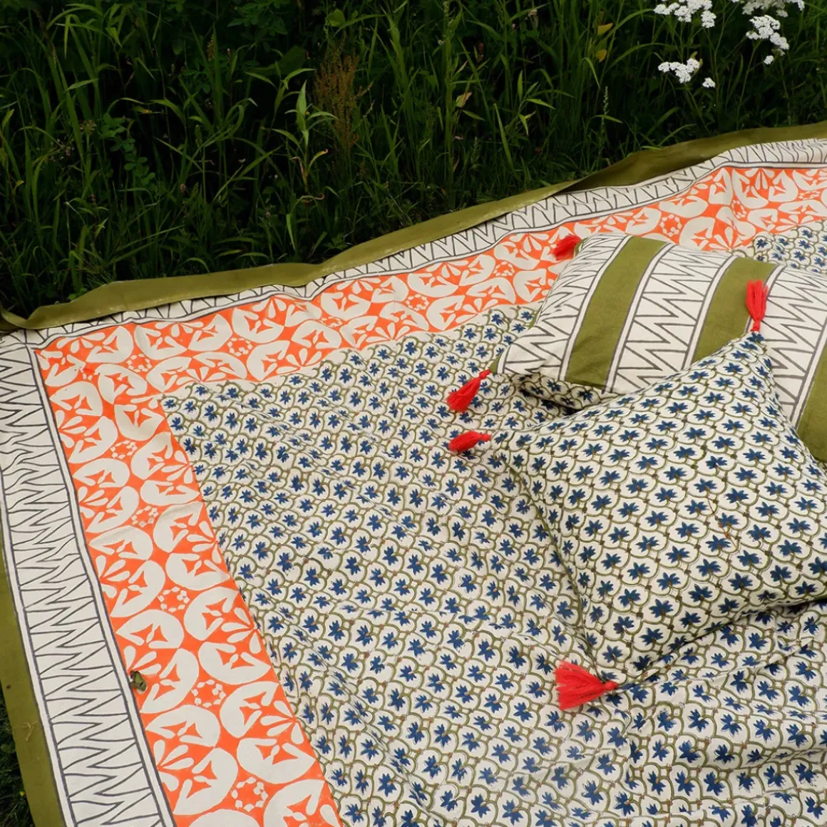 Plaid + Tote-bag Faina