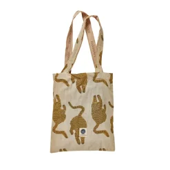 Plaid + Tote-bag Powder Tiger