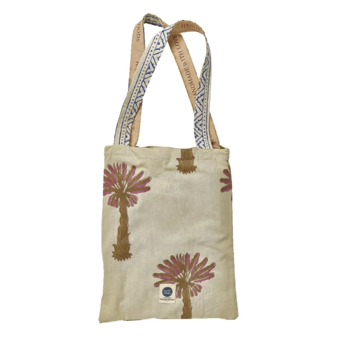 Plaid + Tote-bag Tala Palmtree