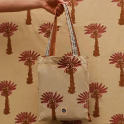 Plaid + Tote-bag Tala Palmtree