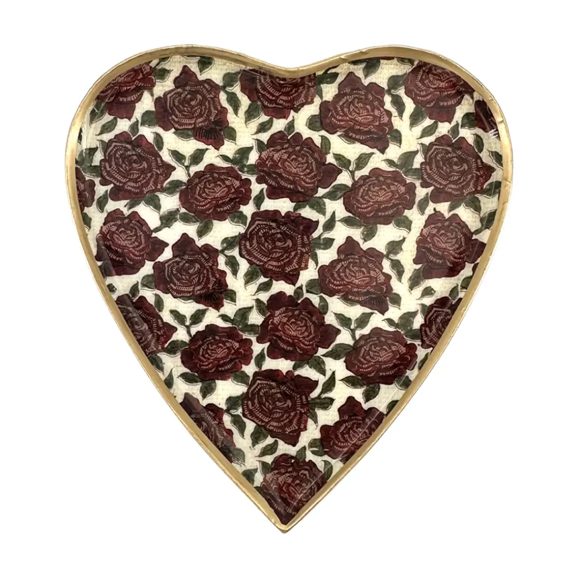 Plateau Coeur Rose