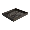 Plateau en bois Black Slice - Marron