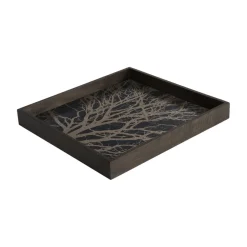 Plateau en bois Black Slice - Marron