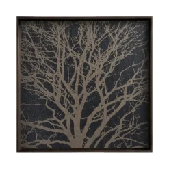Plateau en bois Black Slice - Marron
