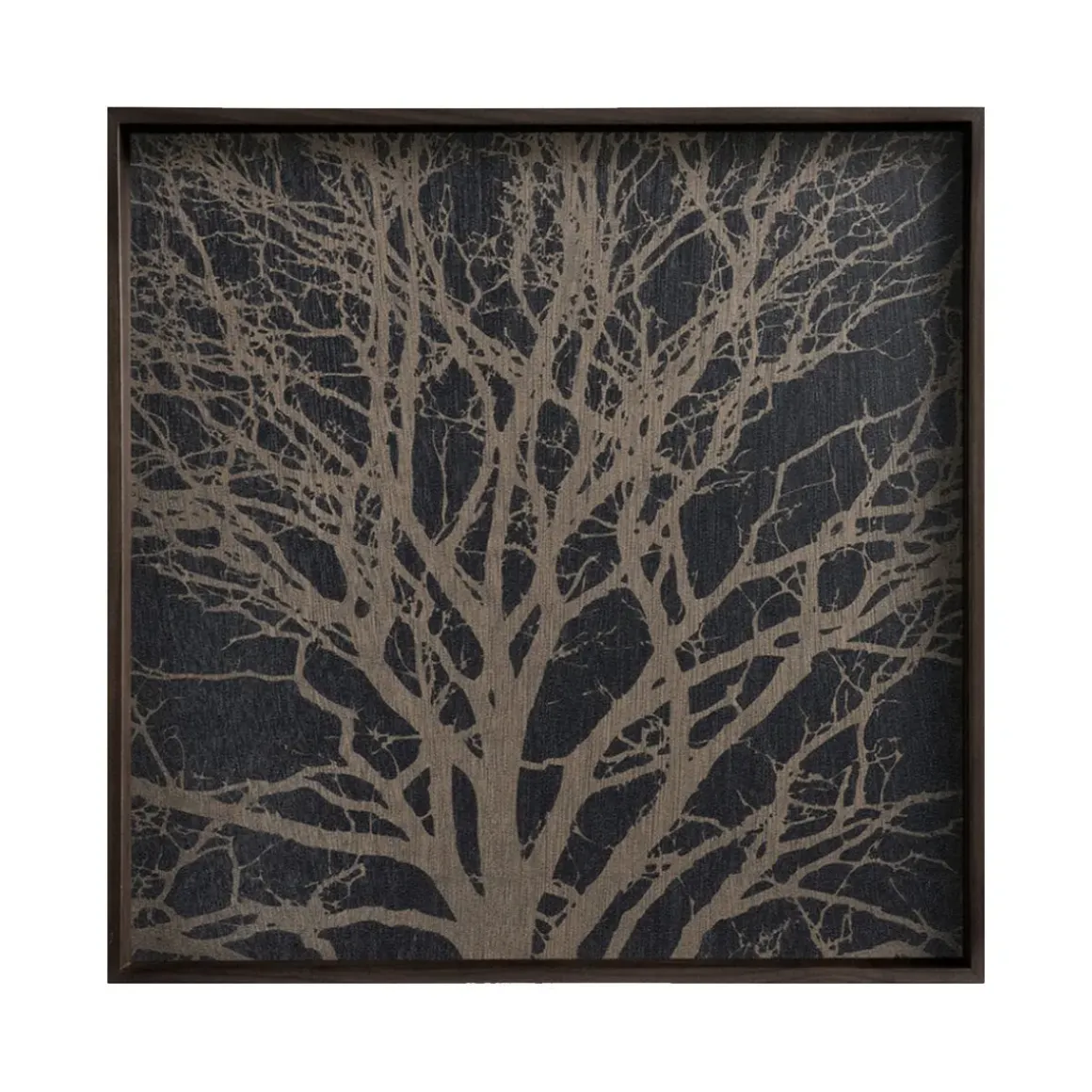 Plateau en bois Black Slice - Marron