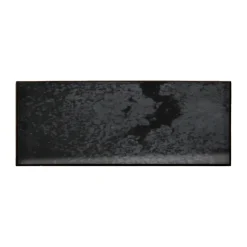 Plateau en miroir Charcoal - Noir
