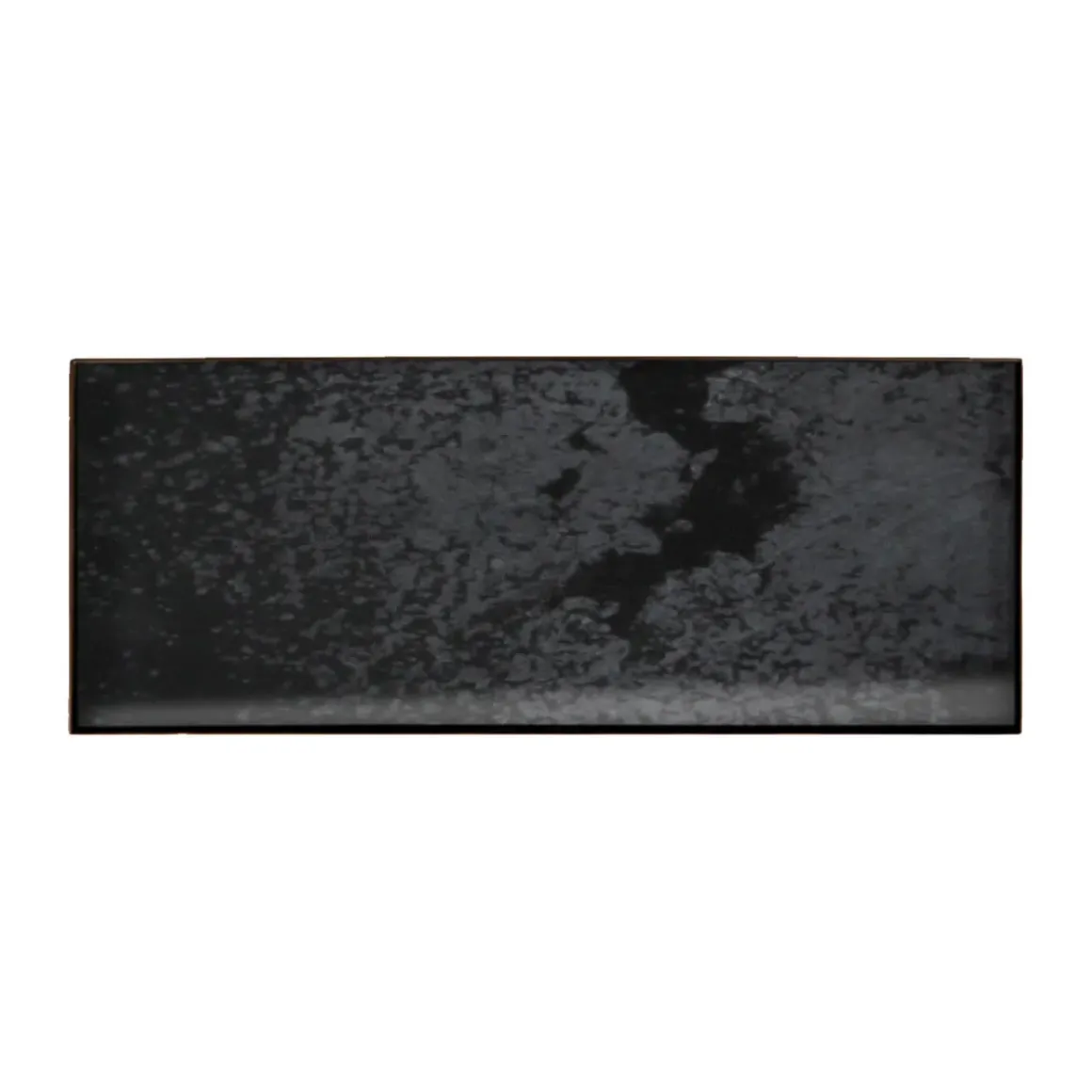 Plateau en miroir Charcoal - Noir