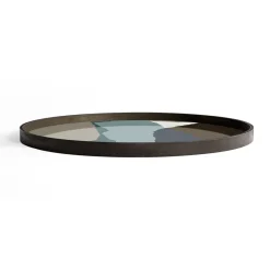 Plateau en verre - Slate Wabi Sabi - Ø 92 cm