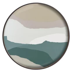 Plateau en verre - Slate Wabi Sabi - Ø 61 cm