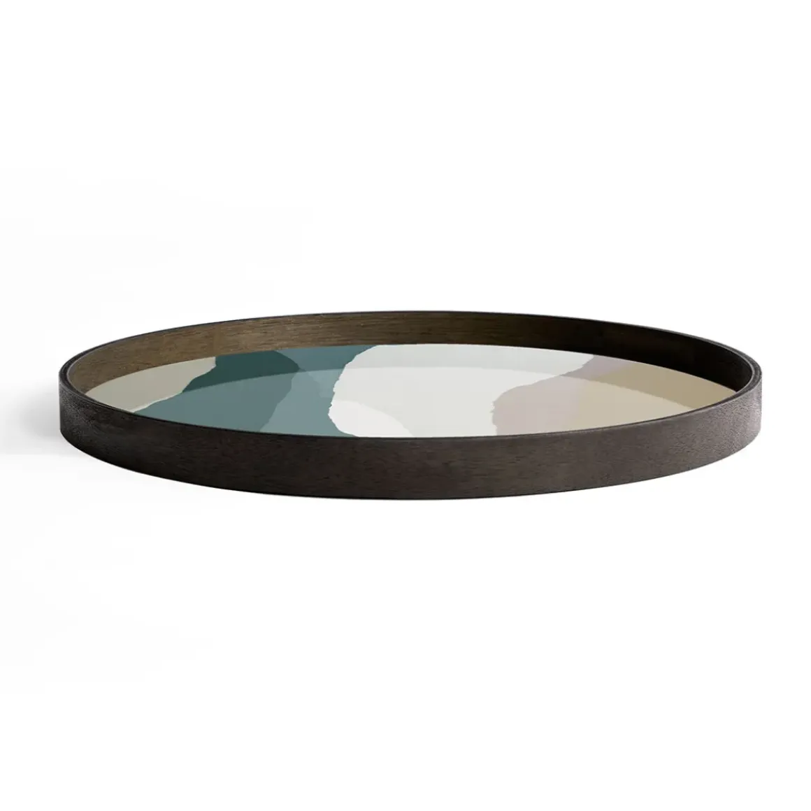 Plateau en verre - Slate Wabi Sabi - Ø 61 cm