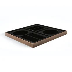 Plateau Organisateur de bureau Charcoal Walnut