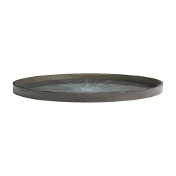 Plateau rond en bois White Slice Ø 92 cm - Marron