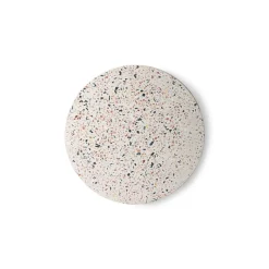 Plateau rond en béton - Terrazzo