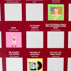 Poster à gratter 100 Albums