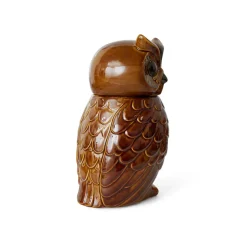 Pot Hibou en Céramique Roasted - 16.5 x 16.2 x 8.5 cm