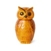 Pot Hibou Tangerine en Céramique - 16.5 x 16.2 x 8.5 cm