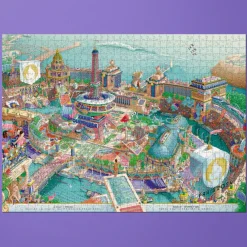 Puzzle des Affiches Officielles des Jeux Olympiques de Paris 2024 - 1000 pièces