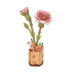 Puzzle 3D - Oeillet Rose