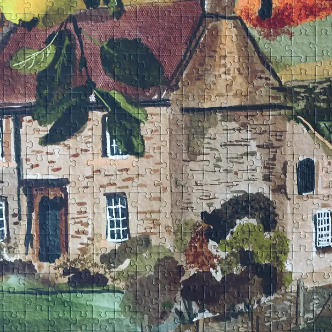 Puzzle English Cottage - 1000 pièces