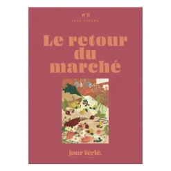 Puzzle Le retour du marché - 1000 pièces