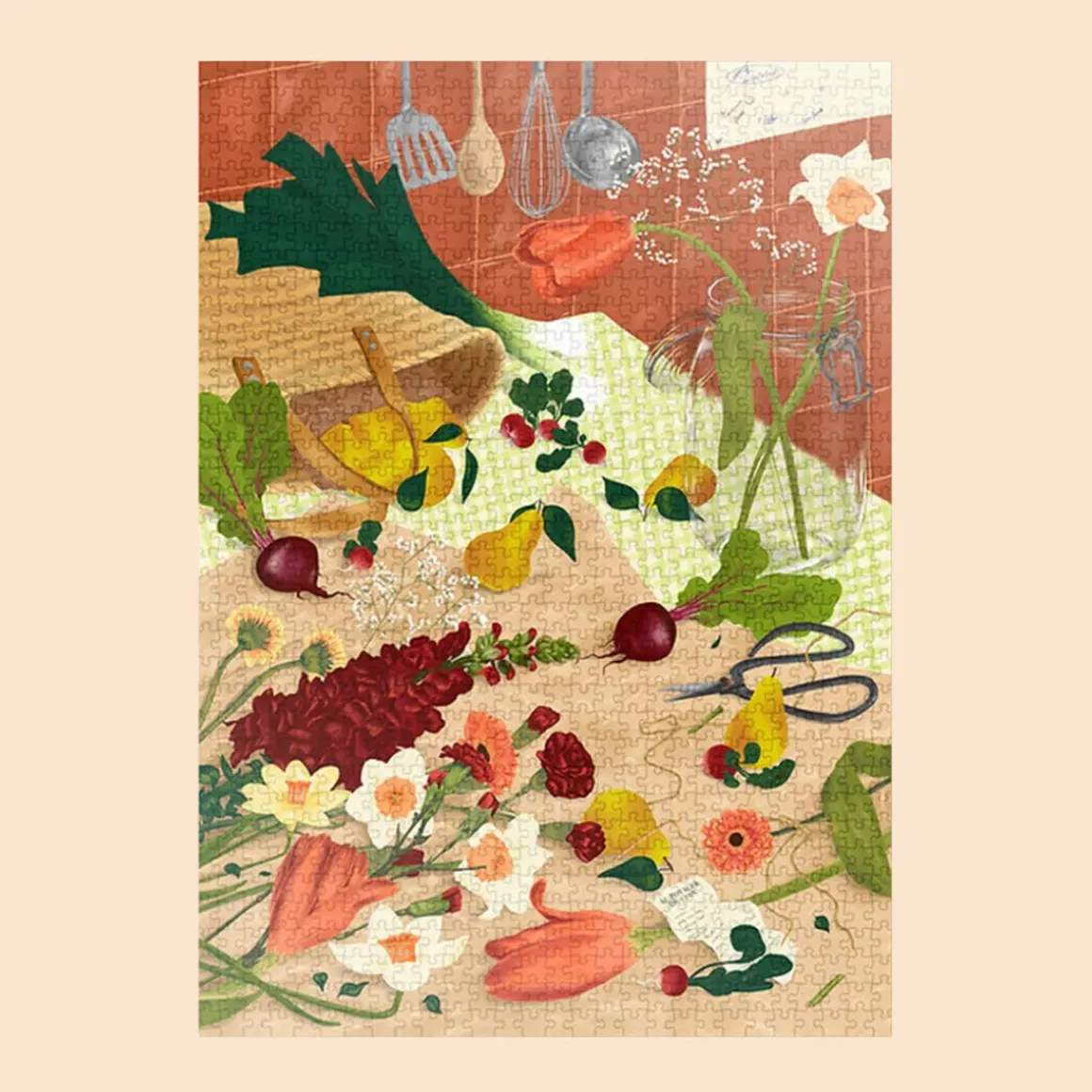 Puzzle Le retour du marché - 1000 pièces