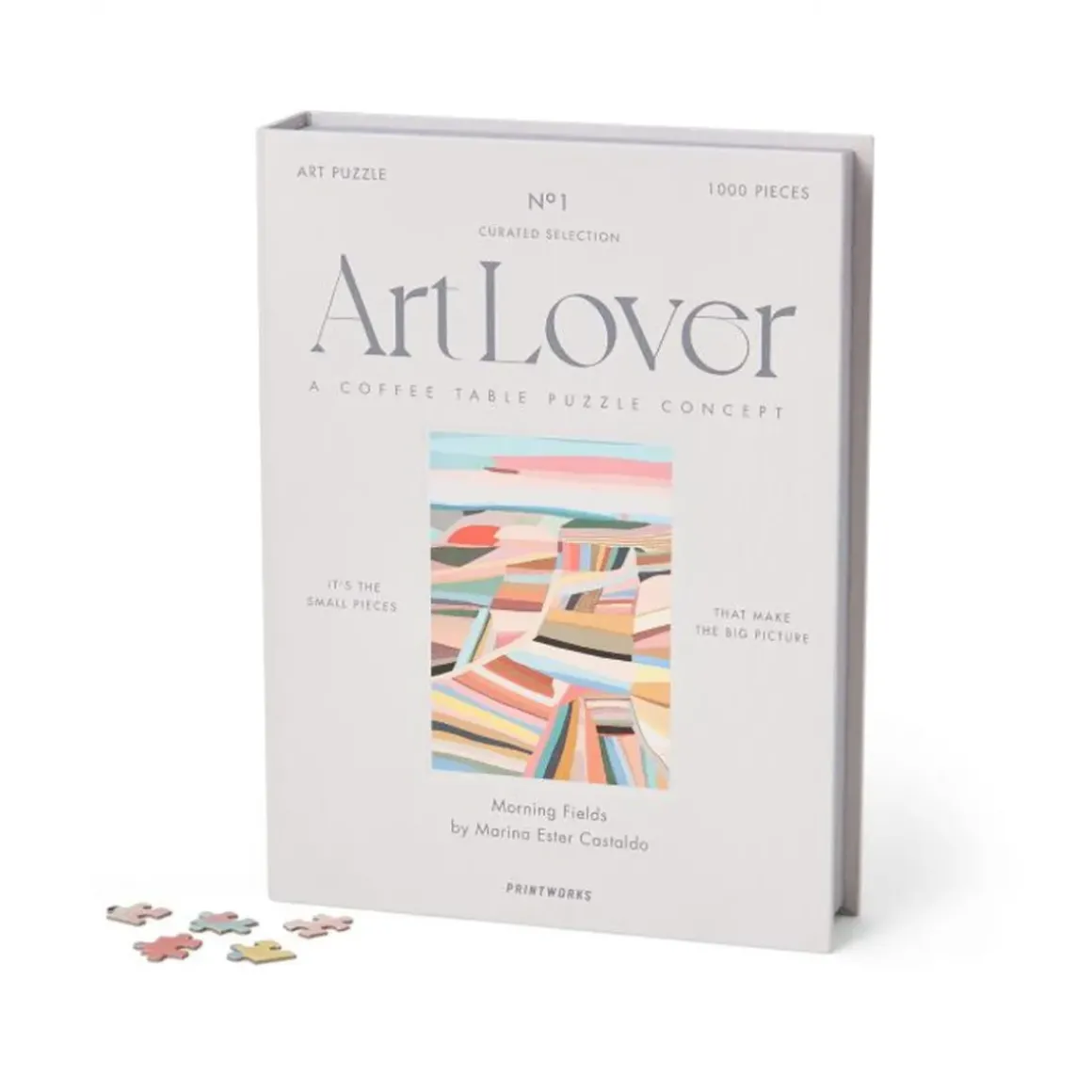 Puzzle Livre Art Lover - Morning Fields- 1000 pièces