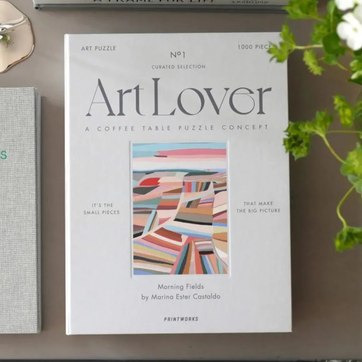 Puzzle Livre Art Lover - Morning Fields- 1000 pièces