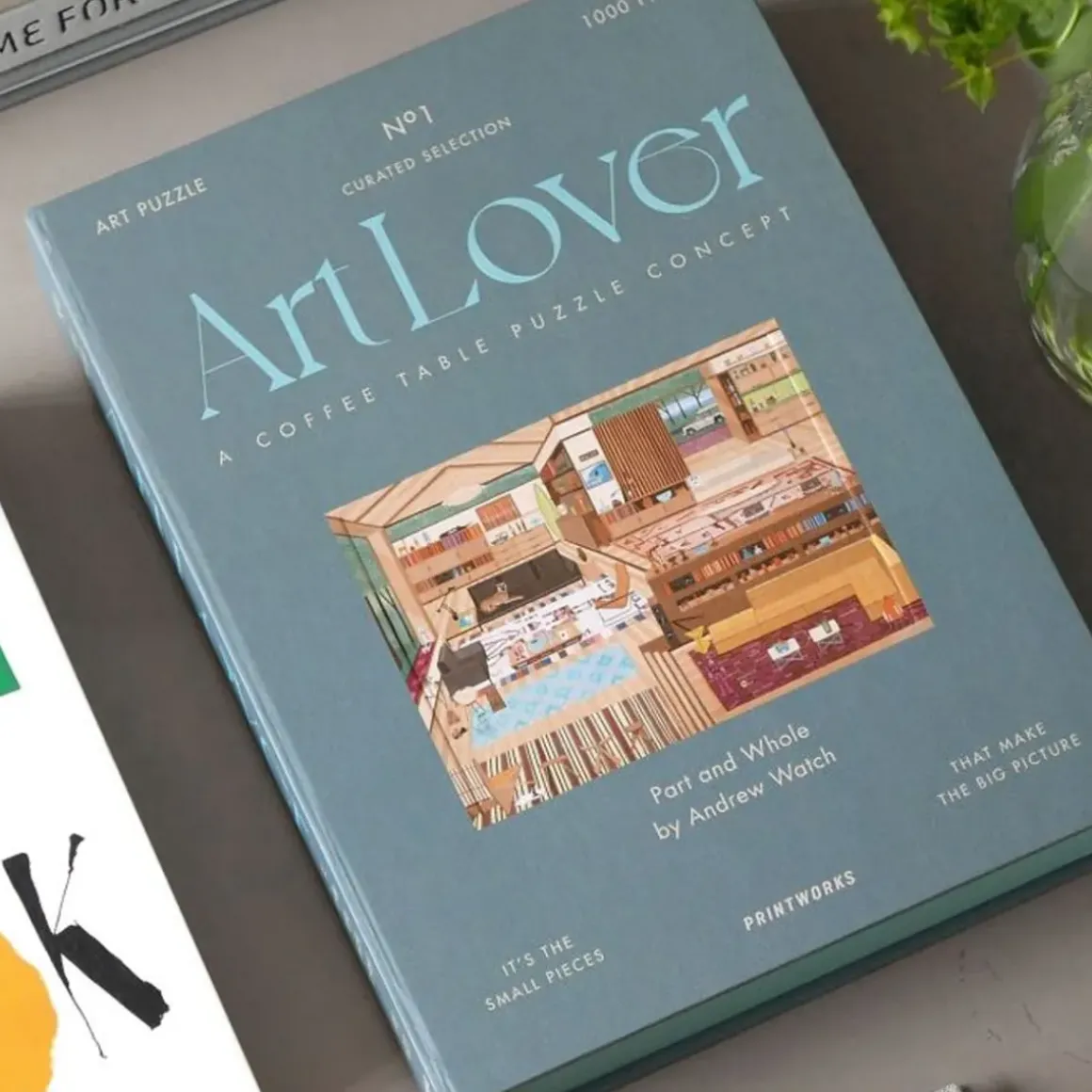 Puzzle Livre Art Lover - Part and Whole - 1000 pièces