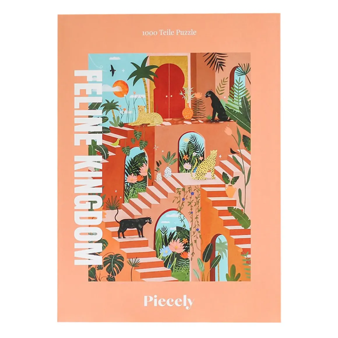 Puzzle Royaume des félins - 1000 pièces