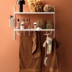 Rangement mural Bathroom - 58 x 50 x 20 cm - Blanc