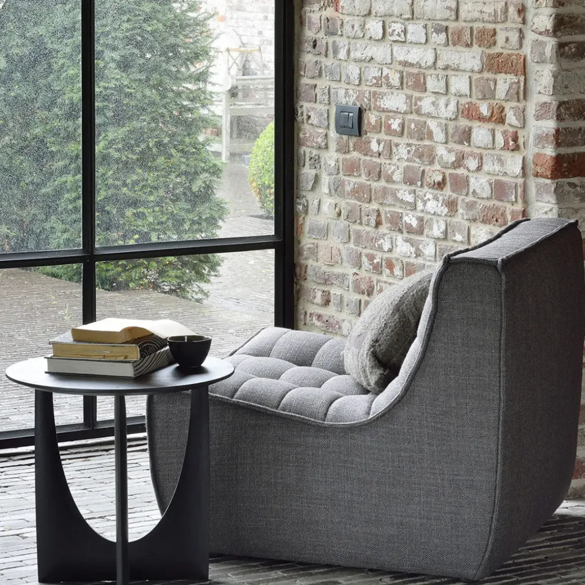 Repose-pieds N701 - Gris foncé