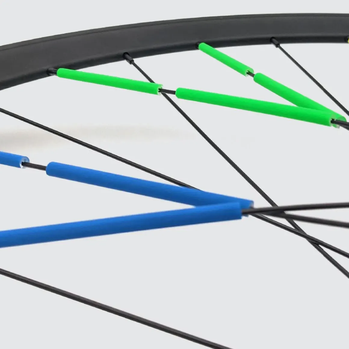 Réflecteurs pour rayons de vélo - Fluo