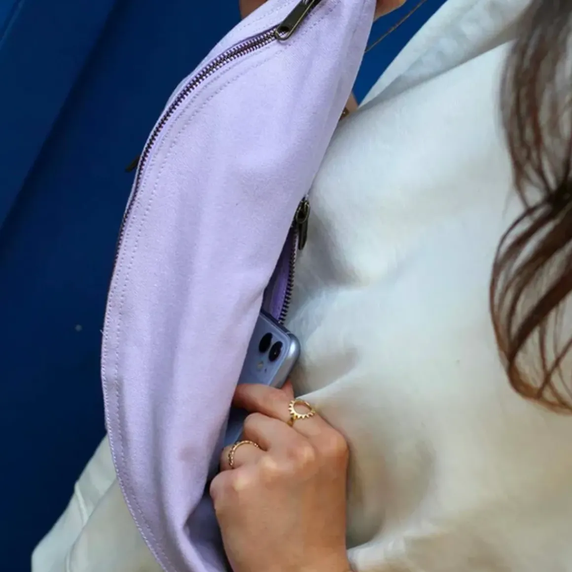 Sac Banane Sofia XL - Lilas