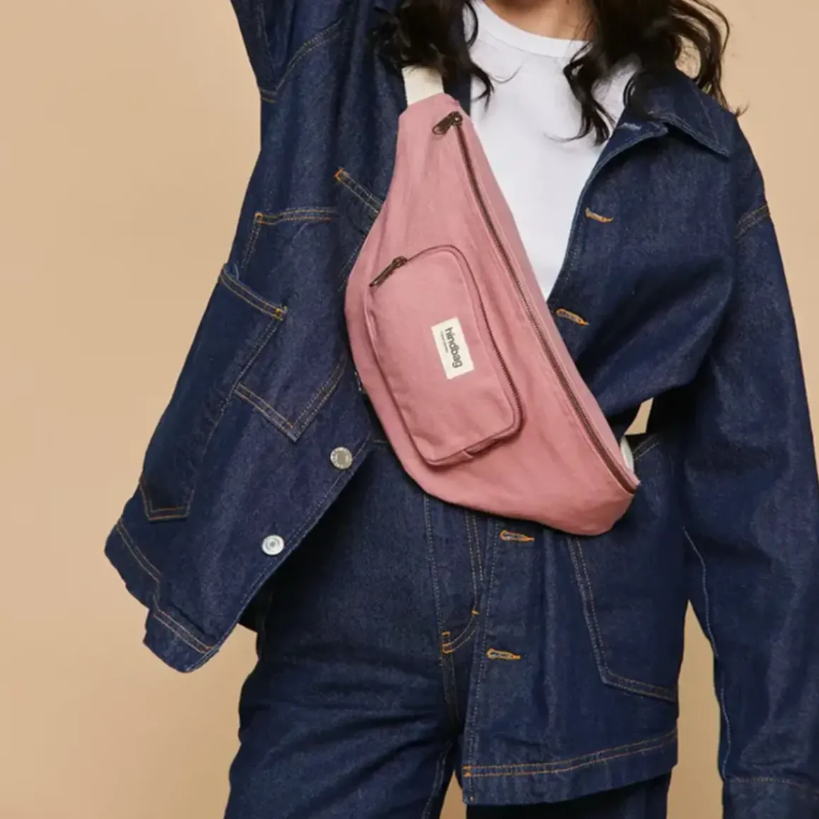 Sac Banane Sofia XL - Rose Blush