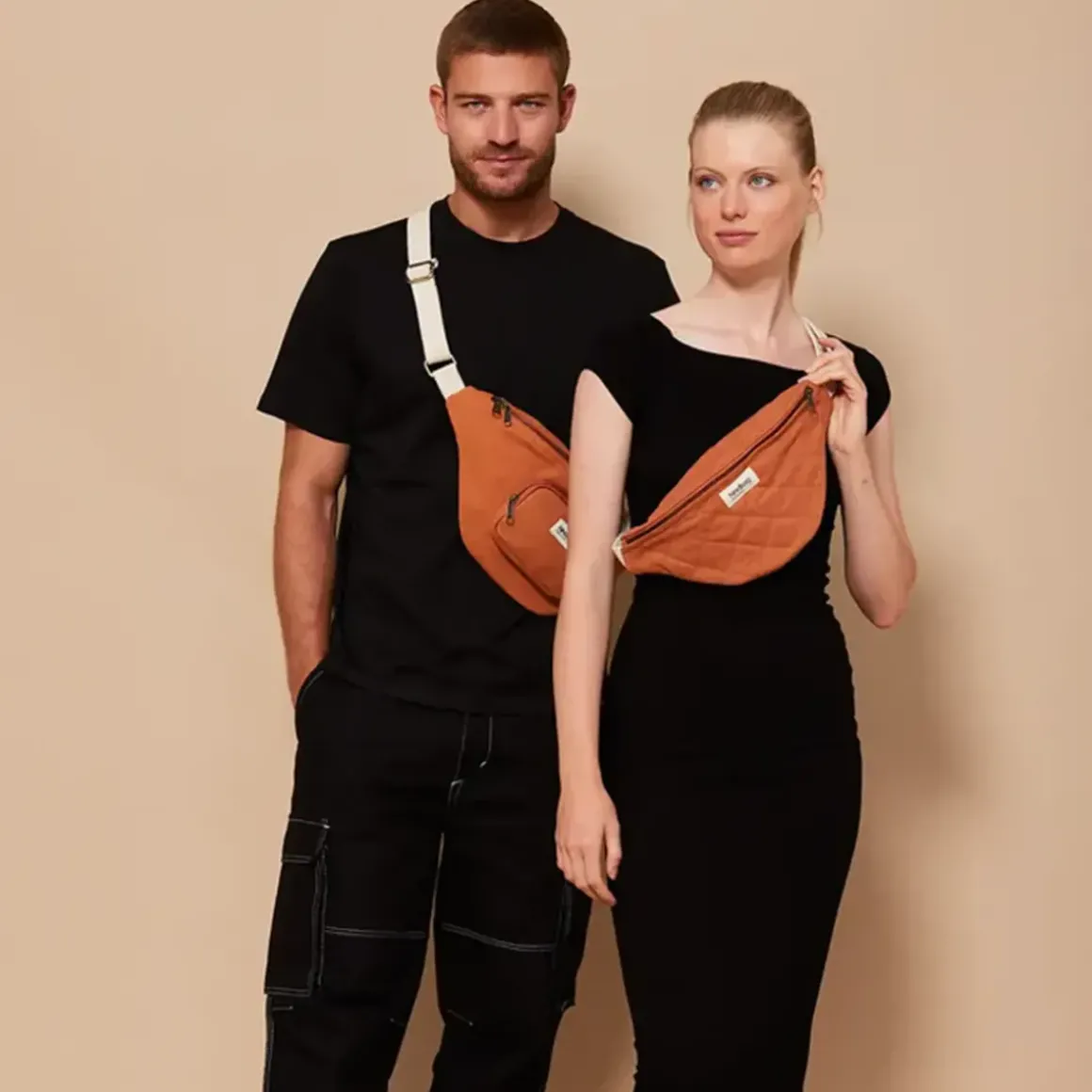 Sac Banane Sofia XL - Sienne