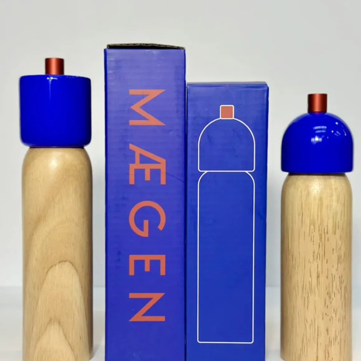 Salière Poivrière - Bleu/Rouge