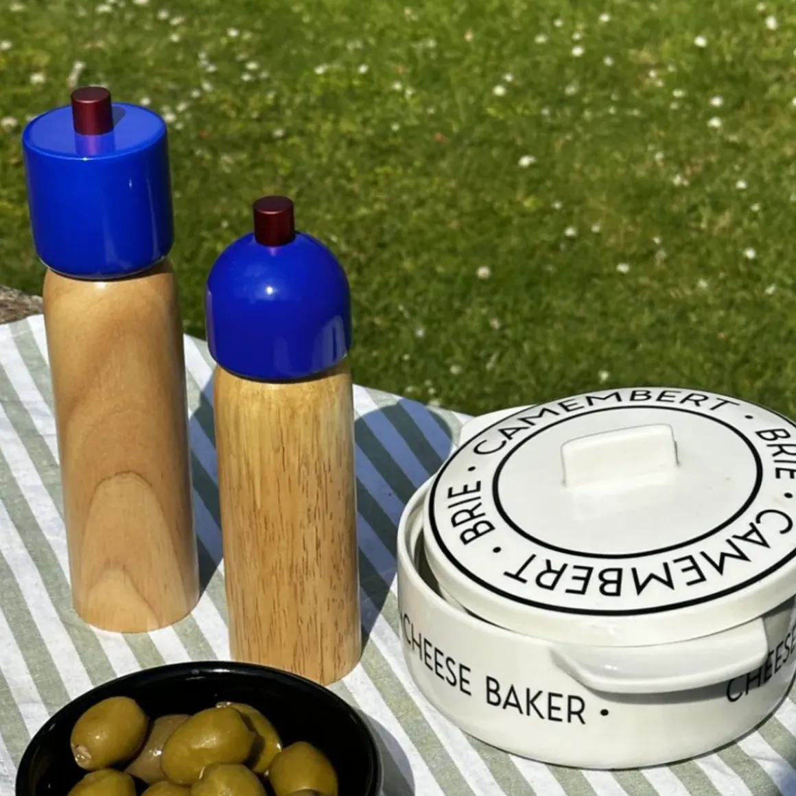 Salière Poivrière - Bleu/Rouge
