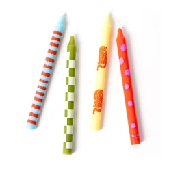 Set de 4 Bougies - Colour Me Cool