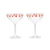 Set de 2 Coupes à champagne Classic Love