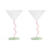 Set de 2 Coupes Curve