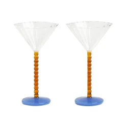 Set de 2 Coupes Perle - Ambre