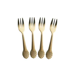 Set de 4 fourchettes en acier inoxydable