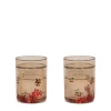 Set de 2 Gobelets À Paillettes - Cherry