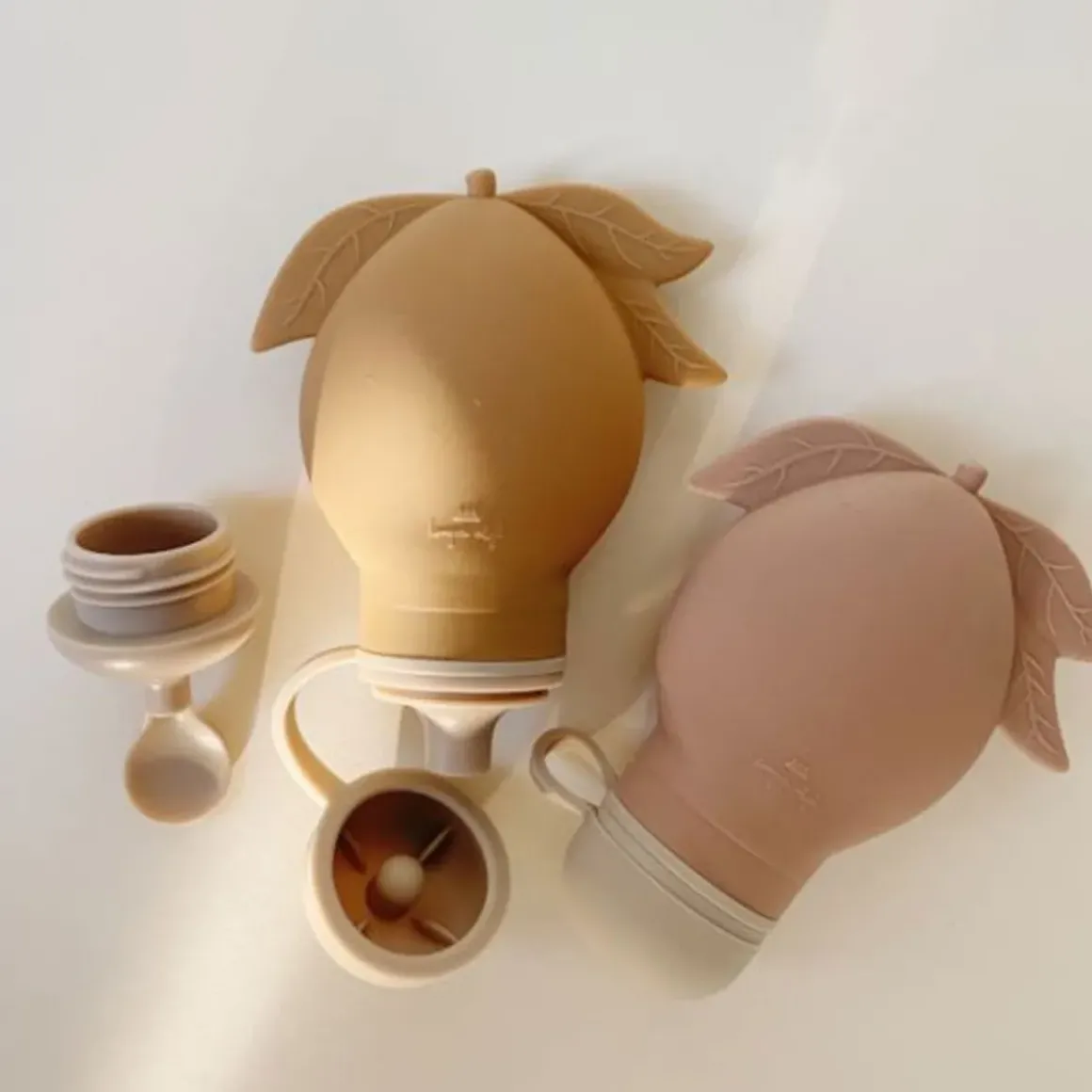 Set de 2 Gourdes À Smoothie - Almond/Blush