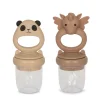 Set de 2 Grignoteuses Licorne et Panda - Shell/Blush