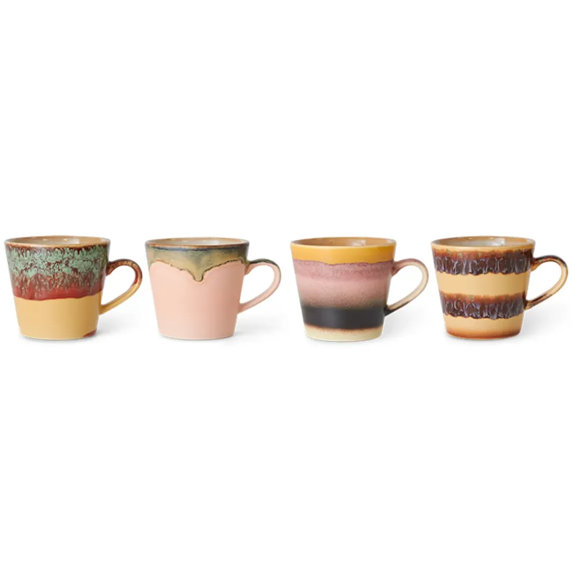 Set de 4 Mugs Cappuccino Vista 70S
