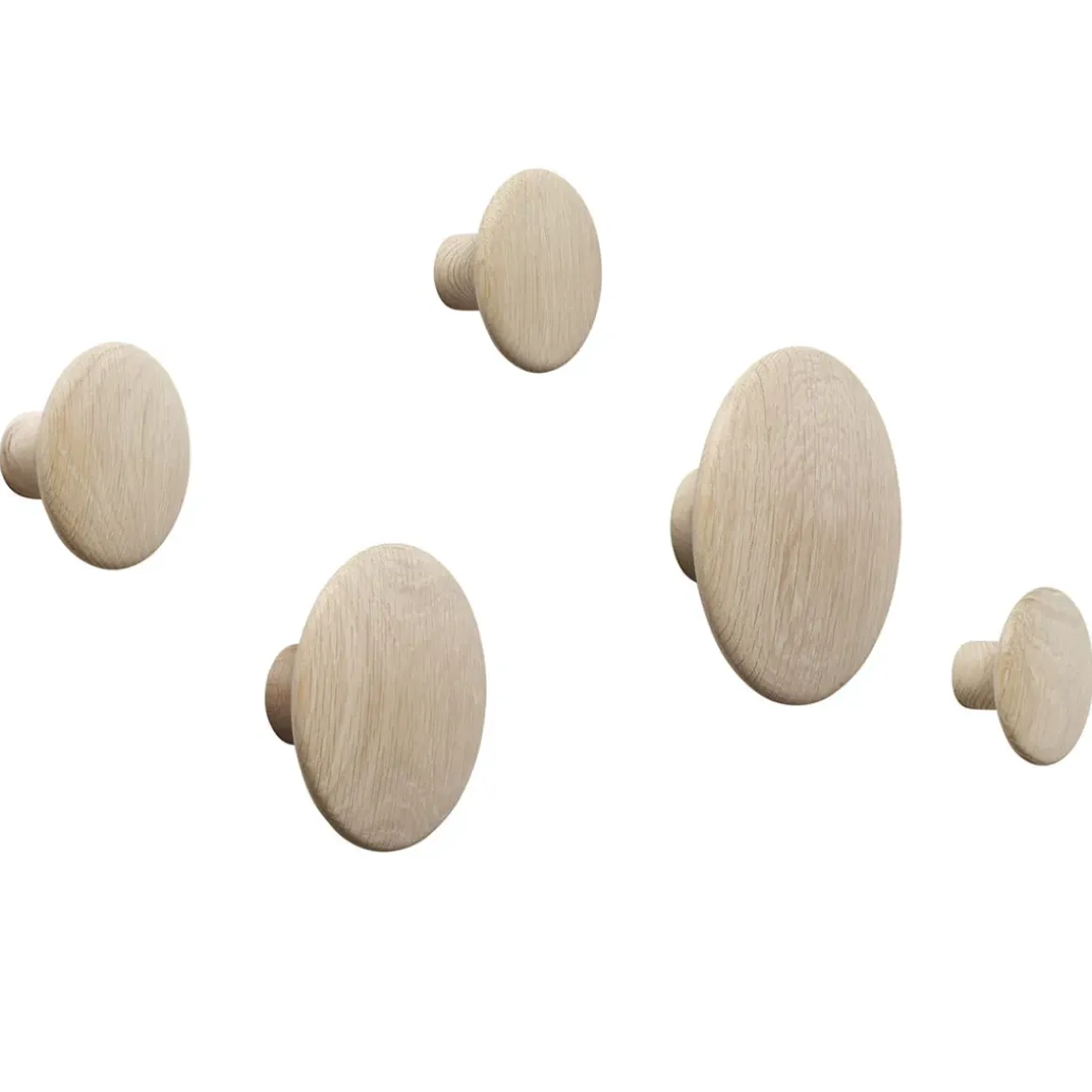 Set de 5 patères The Dots
