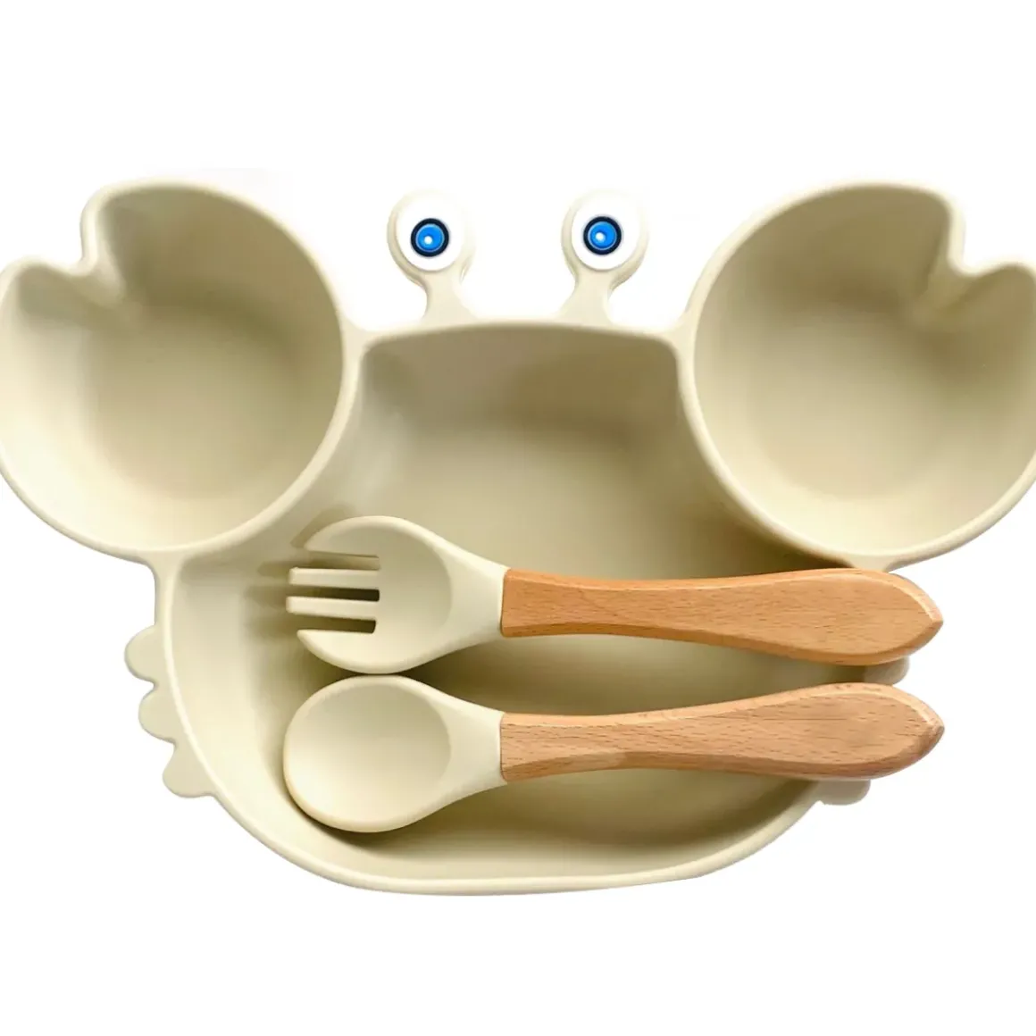 Set de repas avec couvert Crabe